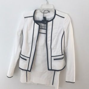 Black and White suit